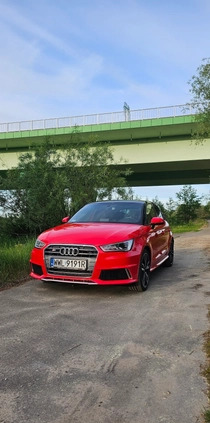 Audi S1 cena 98900 przebieg: 60000, rok produkcji 2015 z Ząbki małe 191